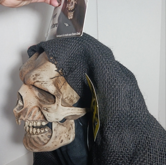 Zagone Studios Halloween Mask Grim Reaper Face Mask - Picture 9 of 10